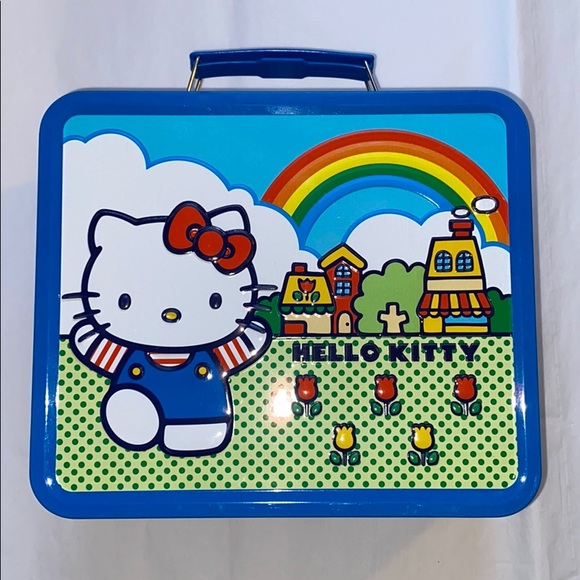 NWOT Hello Kitty rainbow lunchbox